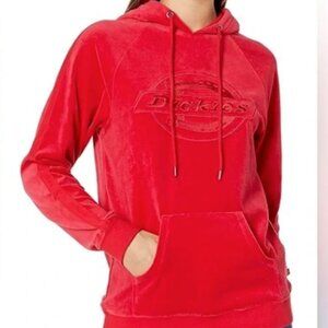 DICKIES Women’s Red Pullover Raglan Hood